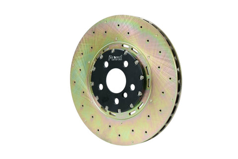 Platz1 360mm (14.17") Front 2-PC Floating Brake Disc Rotors SET for Mini F56 GP3 (Drilled Type)