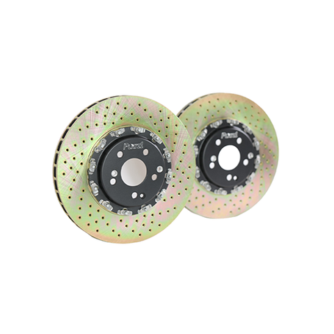Platz1 360mm (14.17") Front 2-PC Floating Disc Brake Rotors for Benz W204 S204 S/W211 AMG