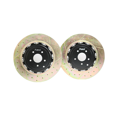 Platz1 380mm (14.96") REAR 2-PC Floating Disc Brake Rotors Upgrade for Nissan GT-R R35