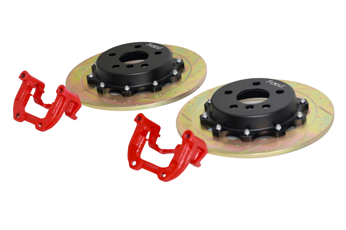 12.8" Rear 2PC Big Brake Rotors Kit for Mini F56 F57 JCW 1422 Platz1